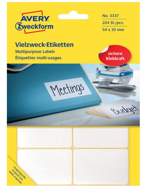 Etiket Avery Zweckform 3337...