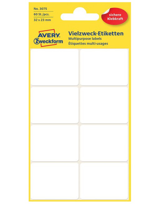 Etiket Avery Zweckform 3075...
