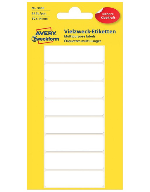 Etiket Avery Zweckform 3086...