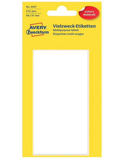 Etiket Avery Zweckform 3047...