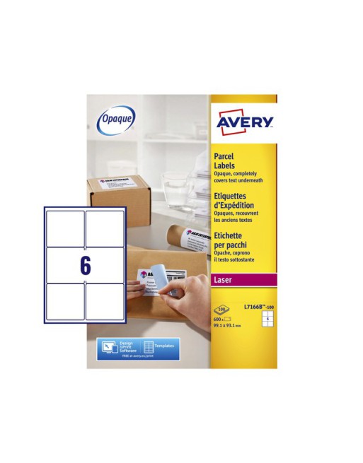 Etiket Avery L7166B...