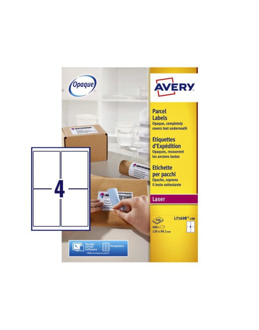 Etiket Avery L7169B...