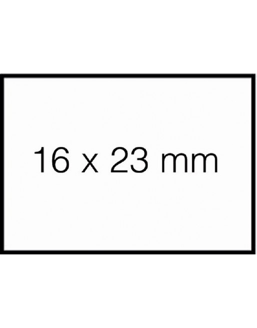 Prijsetiket 16x23mm Sato...