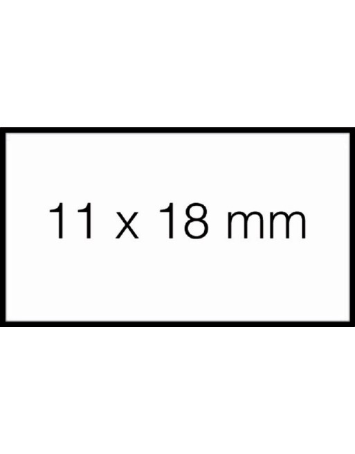 Prijsetiket 11x18mm Sato...