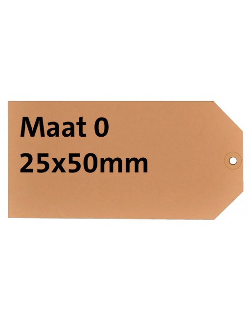 Label HF2 nr0 200gr 25x50mm...