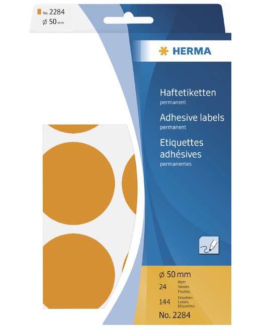 Etiket Herma 2284 rond 50mm...
