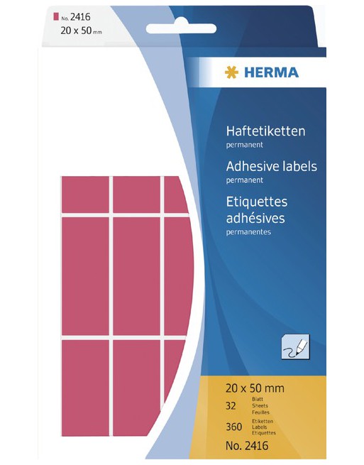 Etiket Herma 2416 20x50mm...