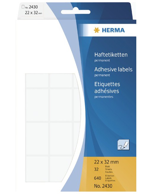 Etiket Herma 2430 22x32mm...