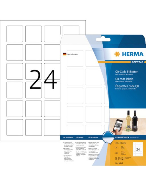 Etiket Herma 9642 40x40mm...