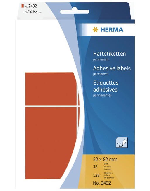 Etiket Herma 2492 52x82mm...