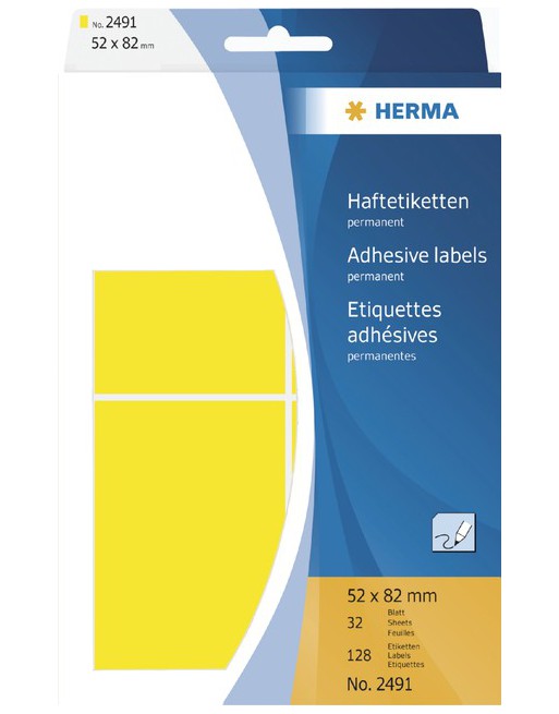 Etiket Herma 2491 52x82mm...