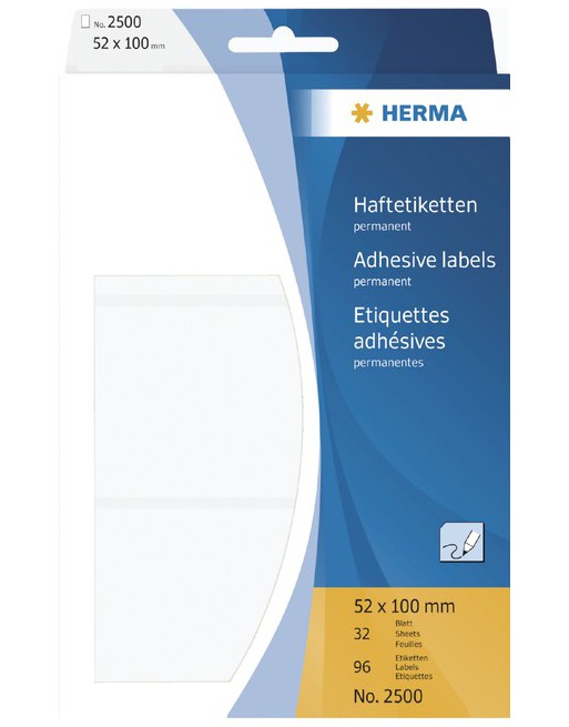 Etiket Herma 2500 52x100mm...