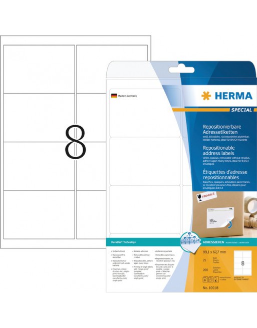 Etiket Herma 10018...
