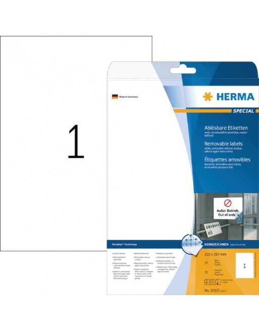 Etiket Herma 10021...
