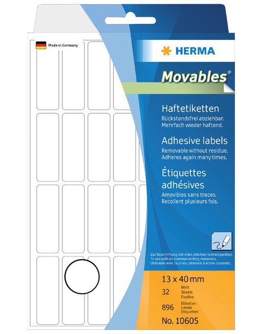 Etiket Herma 10605 13x40mm...