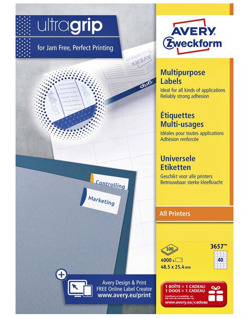 Etiket Avery Zweckform 3657...