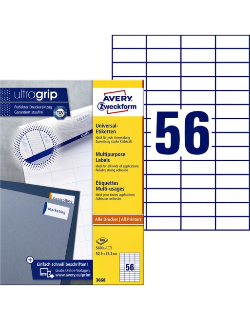 Etiket Avery Zweckform 3668...