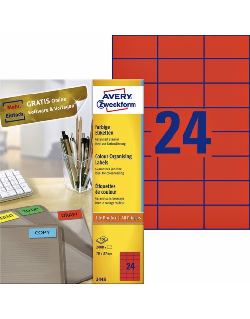 Etiket Avery Zweckform 3448...