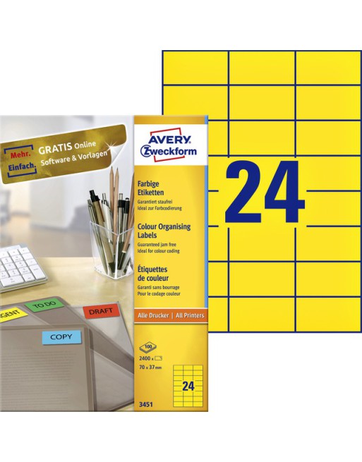 Etiket Avery Zweckform 3451...