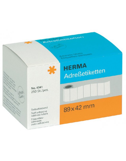 Etiket Herma adres 4341...