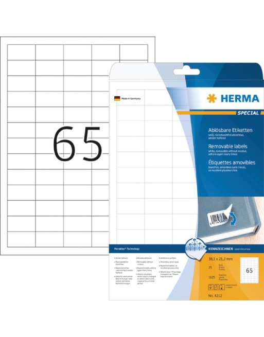 Etiket Herma 4212...