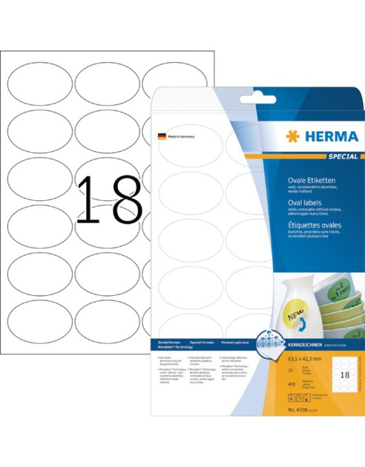 Etiket Herma 4358...