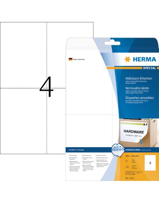 Etiket Herma 5082 105x148mm...