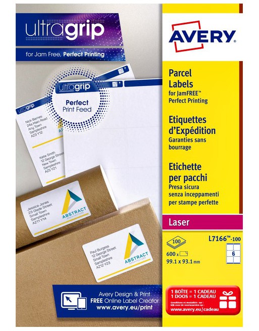 Etiket Avery L7166-100...