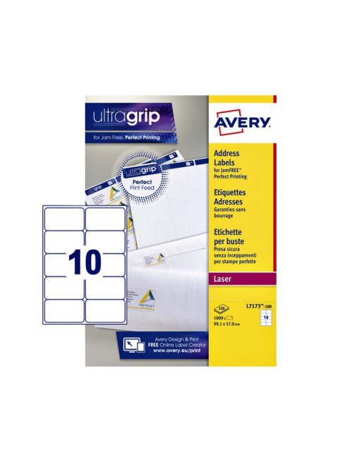 Etiket Avery L7173...