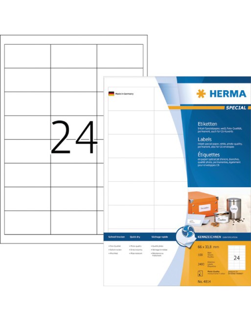 Etiket Herma 4814 66x33.8mm...