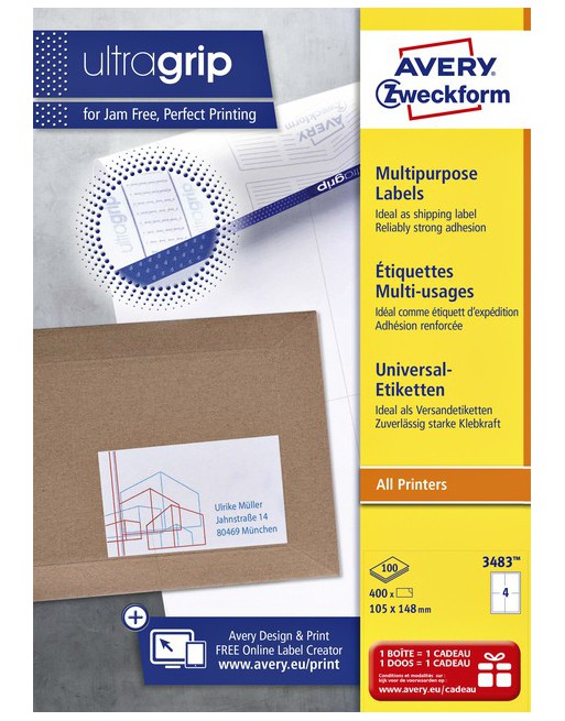 Etiket Avery Zweckform 3483...