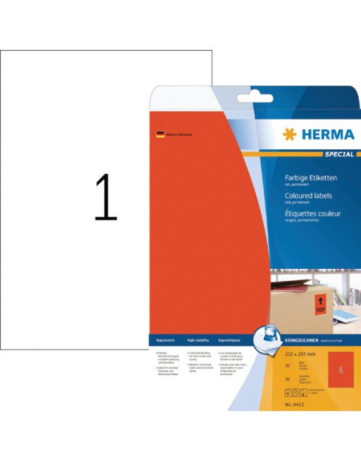 Etiket Herma 4422 210x297mm...