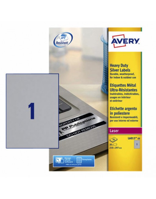 Etiket Avery L6013-20...