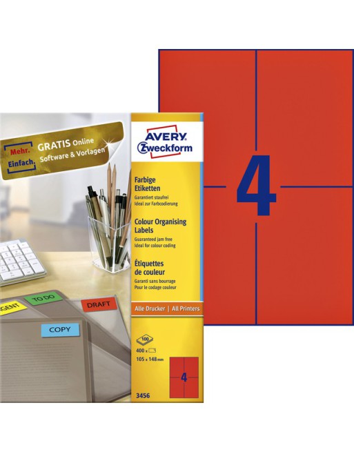 Etiket Avery Zweckform 3456...
