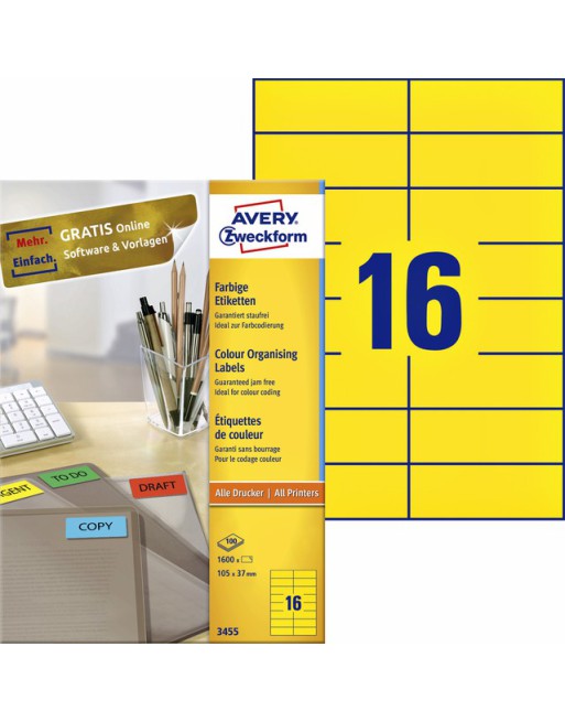 Etiket Avery Zweckform 3455...