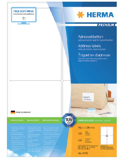 Etiket Herma 4250...