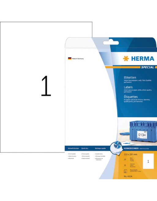 Etiket Herma 4824 210x297mm...