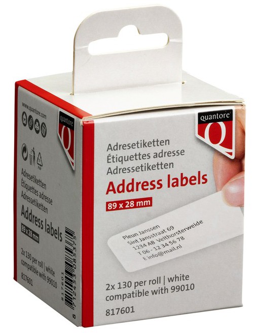 Labeletiket Quantore 99010...