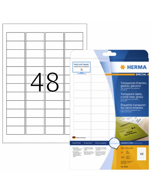 Etiket Herma 8016...