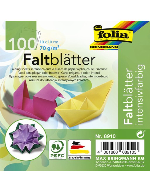 Vouwblaadjes Folia 70g/m²...
