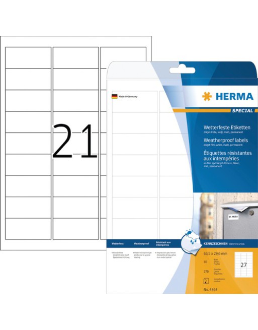 Etiket Herma 4864...