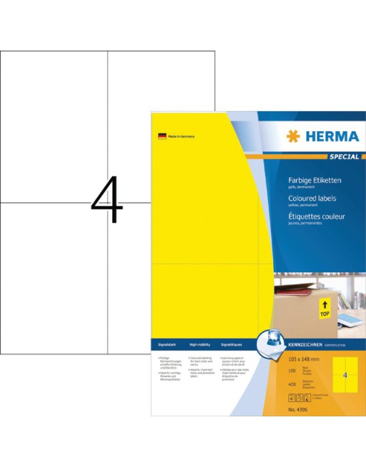 Etiket Herma 4396 105x148mm...