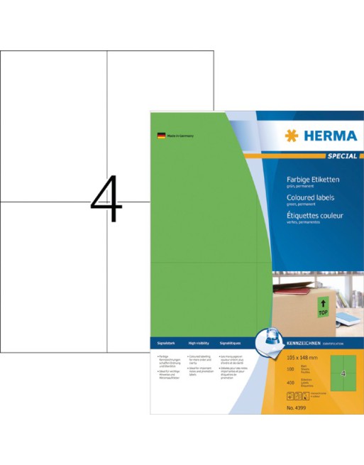Etiket Herma 4399 105x148mm...