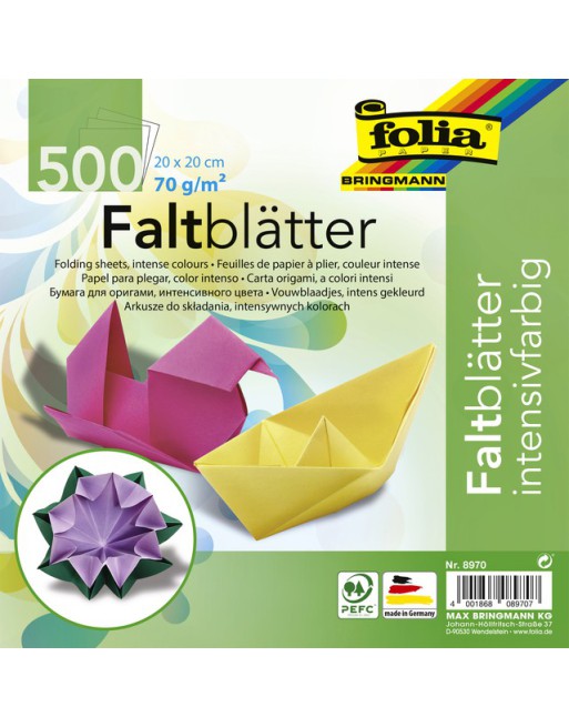 Vouwblaadjes Folia 70g/m²...