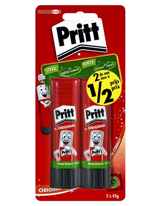 Lijmstift Pritt 43gr 2e...