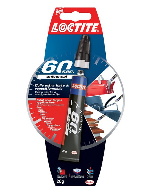 Alleslijm Loctite 60 sec 20gr