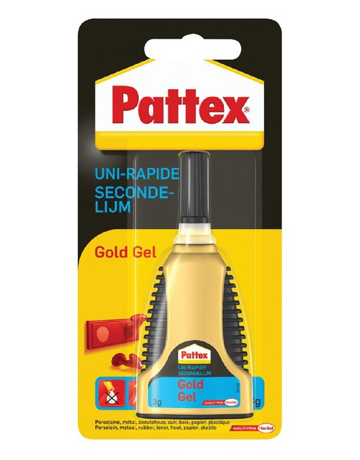 Secondelijm Pattex Gold gel...