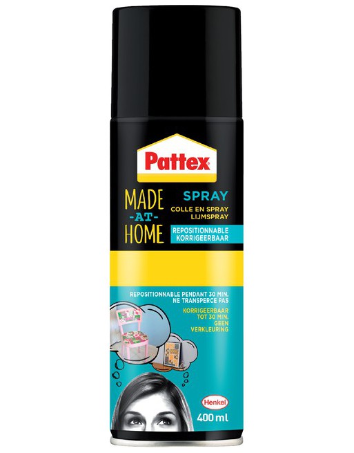 Lijm Pattex hobby spuitbus...