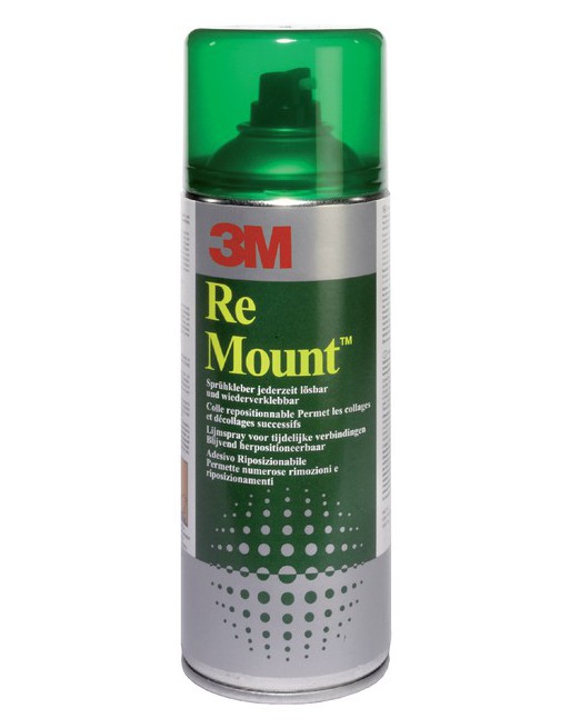 Lijm 3M remount spray...
