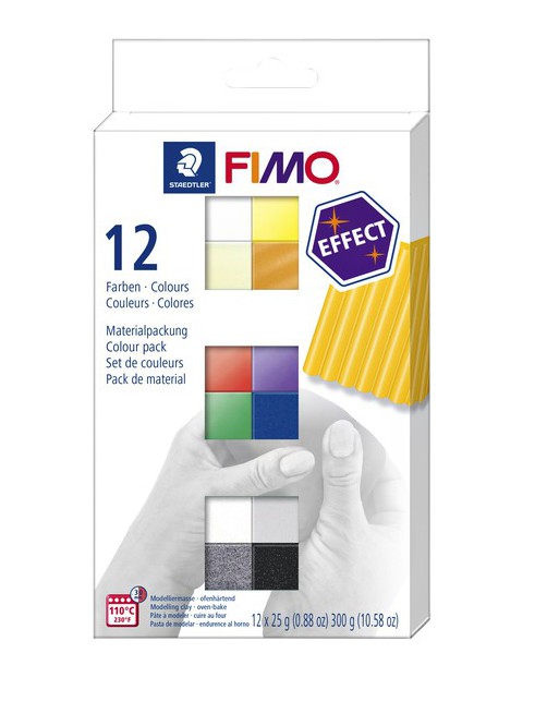 Klei Fimo  effect colour ass